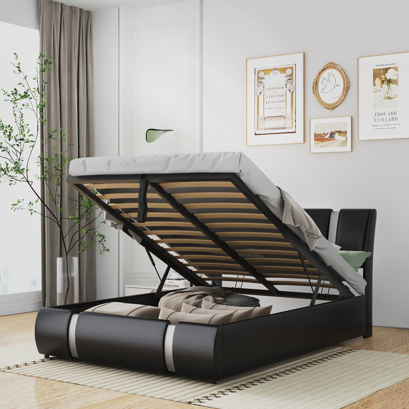 Bronx platform storage bed discount